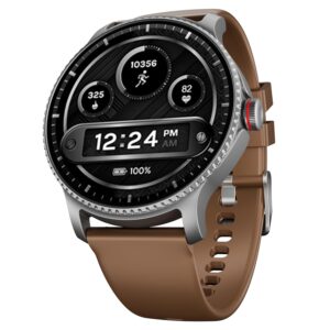 boAt Lunar Discovery w/ 1.39″ (3.5 cm) HD Display, Turn-by-Turn Navigation, DIY Watch Face Studio, Bluetooth Calling, Emergency SOS, QR Tray, Smart Watch for Men & Women(Brown) boAt Lunar Discovery w/ 1.39″ (3.5 cm) HD Display, Turn-by-Turn Navigation, DIY Watch Face Studio, Bluetooth Calling, Emergency SOS, QR Tray, Smart Watch for Men & Women(Brown)