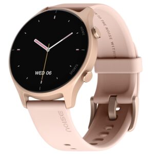 Noise Twist Round dial Smart Watch with Bluetooth Calling, 1.38″ TFT Display, up-to 7 Days Battery, 100+ Watch Faces, IP68, Heart Rate Monitor, Sleep Tracking (Rose Pink) Noise Twist Round dial Smart Watch with Bluetooth Calling, 1.38″ TFT Display, up-to 7 Days Battery, 100+ Watch Faces, IP68, Heart Rate Monitor, Sleep Tracking (Rose Pink)
