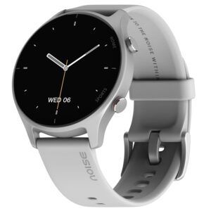 Noise Twist Round dial Smart Watch with Bluetooth Calling, 1.38″ TFT Display, up-to 7 Days Battery, 100+ Watch Faces, IP68, Heart Rate Monitor, Sleep Tracking (Silver Grey) Noise Twist Round dial Smart Watch with Bluetooth Calling, 1.38″ TFT Display, up-to 7 Days Battery, 100+ Watch Faces, IP68, Heart Rate Monitor, Sleep Tracking (Silver Grey)