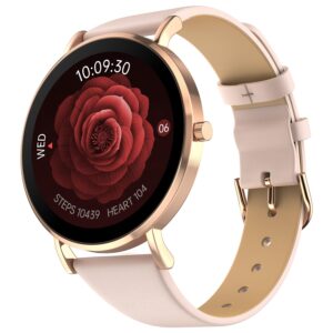 Noise Diva 2 Fashion Smart Watch for Women – Sleekest Dial, 36mm AMOLED Display, Snug Fit, Improved Female Cycle Tracker, BT Calling, Sleep Tracking, AI Voice Assistant, Password Protection-Rose Pink Noise Diva 2 Fashion Smart Watch for Women – Sleekest Dial, 36mm AMOLED Display, Snug Fit, Improved Female Cycle Tracker, BT Calling, Sleep Tracking, AI Voice Assistant, Password Protection-Rose Pink