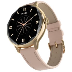 Noise Diva Smartwatch with Diamond Cut dial, Glossy Metallic Finish, AMOLED Display, Mesh Metal and Leather Strap Options, 100+ Watch Faces, Female Cycle Tracker Smart Watch for Women (Rose Pink) Noise Diva Smartwatch with Diamond Cut dial, Glossy Metallic Finish, AMOLED Display, Mesh Metal and Leather Strap Options, 100+ Watch Faces, Female Cycle Tracker Smart Watch for Women (Rose Pink)