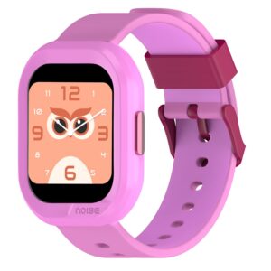 Noise Champ 2 Kids Smart Watch with Habit Building (handwash, Brushing, etc), IP68 Waterproof, Activity Tracker, in-Built Games, School Mode. noisefit sync app, for Boys and Girls (Kitty Pink) Noise Champ 2 Kids Smart Watch with Habit Building (handwash, Brushing, etc), IP68 Waterproof, Activity Tracker, in-Built Games, School Mode. noisefit sync app, for Boys and Girls (Kitty Pink)