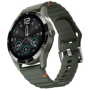Fire-Boltt Talk Bluetooth Calling Smartwatch, 1.39″ TFT Display with Dual Button, Hands On Voice Assistance, 120 Sports Modes, in Built Mic & Speaker (Talk, Green Wave) Fire-Boltt Talk Bluetooth Calling Smartwatch, 1.39″ TFT Display with Dual Button, Hands On Voice Assistance, 120 Sports Modes, in Built Mic & Speaker (Talk, Green Wave)