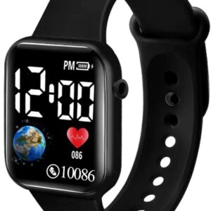 Acnos 6 Colours Luminous LED Display Fashionable Children Kids Digital Watches Waterproof Sports Square Electronic Led Watch for Kids Boy Baby Girls Digital Watch for Kids Acnos 6 Colours Luminous LED Display Fashionable Children Kids Digital Watches Waterproof Sports Square Electronic Led Watch for Kids Boy Baby Girls Digital Watch for Kids