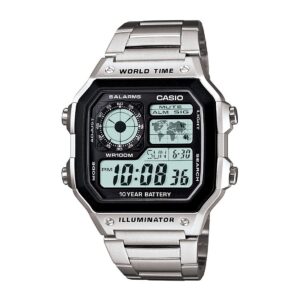 Casio Youth-Digital Black Dial Men’s Watch-AE-1200WHD-1AVDF (D099)