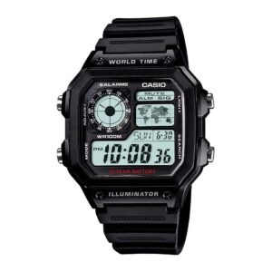 Casio Youth Series Digital Grey Dial Men’s Watch – AE-1200WH-1AVDF(D097) Casio Youth Series Digital Grey Dial Men’s Watch – AE-1200WH-1AVDF(D097)