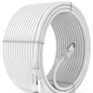 FEDUS Cat6 Ethernet Cable, 10M High Speed 550MHZ / 10 Gigabit Speed UTP LAN Cable, Network Cable Internet Cable RJ45 Cable LAN Wire, Patch Computer Cord Gigabit Category 6 Wires for Modem, Black FEDUS Cat6 Ethernet Cable, 10M High Speed 550MHZ / 10 Gigabit Speed UTP LAN Cable, Network Cable Internet Cable RJ45 Cable LAN Wire, Patch Computer Cord Gigabit Category 6 Wires for Modem, Black