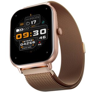 Fire-Boltt Ninja Call Pro Max Ultra Smart Watch 2.01” HD Display, Bluetooth Calling, AI Voice Assistant, 120 Sports Modes, IP67 Waterproof, SpO2 Monitor, Smart Watch for Man & Woman- Gold Fire-Boltt Ninja Call Pro Max Ultra Smart Watch 2.01” HD Display, Bluetooth Calling, AI Voice Assistant, 120 Sports Modes, IP67 Waterproof, SpO2 Monitor, Smart Watch for Man & Woman- Gold