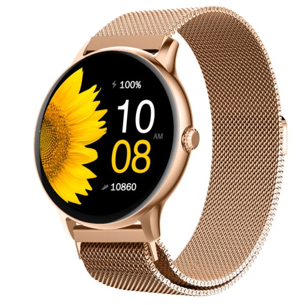 Fire-Boltt Phoenix Ultra Smart Watch 1.39 inch Bluetooth Calling, AI Voice Assistant, Metal Body with 120+ Sports Modes, SpO2, Heart Rate Monitoring (Gold SS)