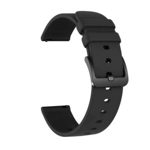 IIK COLLECTION 22mm Silicone Strap for Smart Watches | Combo Pack Compatible With Noise, Fireboltt, Boat Xtend, Pebble, Boat Flash, Noise Color Fit, Ultra Smart Watch & All Watches IIK COLLECTION 22mm Silicone Strap for Smart Watches | Combo Pack Compatible With Noise, Fireboltt, Boat Xtend, Pebble, Boat Flash, Noise Color Fit, Ultra Smart Watch & All Watches