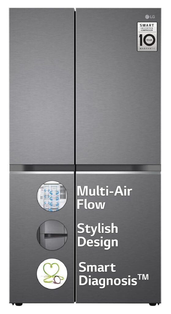 double door fridge