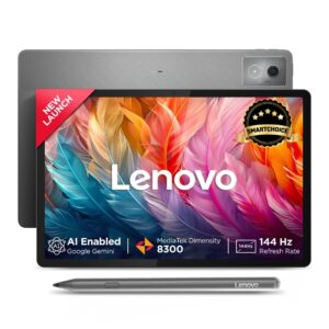 Lenovo {Smartchoice} Idea Tab Pro with Pen Plus|12.7″ 3K Display|144 Hz Refresh|12 GB RAM, 256 GB ROM| AI-Enabled| MediaTek Dimensity 8300|Quad JBL Speakers|10200 mAh Battery with 45 W Charger|WiFi 6e Lenovo {Smartchoice} Idea Tab Pro with Pen Plus|12.7″ 3K Display|144 Hz Refresh|12 GB RAM, 256 GB ROM| AI-Enabled| MediaTek Dimensity 8300|Quad JBL Speakers|10200 mAh Battery with 45 W Charger|WiFi 6e