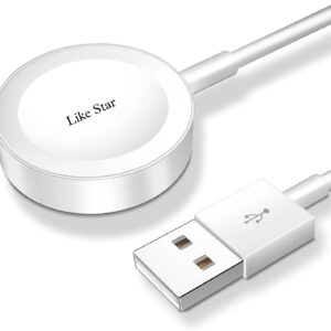 Like Star Fast Magnetic Wireless Charger Compatible with T800 Ultra & Series 8 and T900 Ultra Smartwatch (Charger ONLY) (Compatible with T800 Ultra Series 8, T900 Ultra, T10 (White) Like Star Fast Magnetic Wireless Charger Compatible with T800 Ultra & Series 8 and T900 Ultra Smartwatch (Charger ONLY) (Compatible with T800 Ultra Series 8, T900 Ultra, T10 (White)