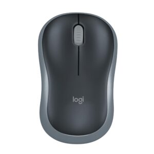 Logitech M186 Wireless Mouse, 2.4GHz with USB Mini Receiver, 12-Month Battery Life, 1000 DPI Optical Tracking, Ambidextrous, Compatible with PC, Mac, Laptop Logitech M186 Wireless Mouse, 2.4GHz with USB Mini Receiver, 12-Month Battery Life, 1000 DPI Optical Tracking, Ambidextrous, Compatible with PC, Mac, Laptop