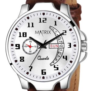 Matrix Analog Day & Date Display Wrist Watch for Men & Boys Matrix Analog Day & Date Display Wrist Watch for Men & Boys