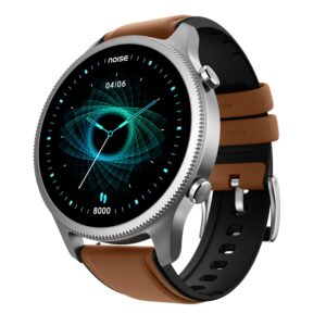 NoiseFit Halo 1.43″ AMOLED Display, Bluetooth Calling Round Dial Smart Watch, Premium Metallic Build, Always on Display, Smart Gesture Control, 100 Sports Modes (Vintage Brown) NoiseFit Halo 1.43″ AMOLED Display, Bluetooth Calling Round Dial Smart Watch, Premium Metallic Build, Always on Display, Smart Gesture Control, 100 Sports Modes (Vintage Brown)