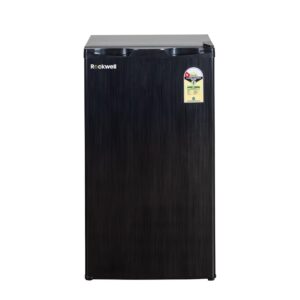 ROCKWELL 91L Mini Fridge with 5 Year Warranty, Direct Cool Technology, Single Door Refrigerator Ideal for Bedroom, Small Spaces, Hostels, and Offices, Grey ROCKWELL 91L Mini Fridge with 5 Year Warranty, Direct Cool Technology, Single Door Refrigerator Ideal for Bedroom, Small Spaces, Hostels, and Offices, Grey