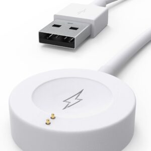 SEVAM Charger for Fossil Gen 6, Gen 5, Gen 5E, Gen 4 Smartwatch Charging Cable Cord for Emporio Armani, Skagen falster 2, Misfit Vapor 2, Diesel Guard 2.5, Michael Kors Runway 3.3Ft/1M White SEVAM Charger for Fossil Gen 6, Gen 5, Gen 5E, Gen 4 Smartwatch Charging Cable Cord for Emporio Armani, Skagen falster 2, Misfit Vapor 2, Diesel Guard 2.5, Michael Kors Runway 3.3Ft/1M White