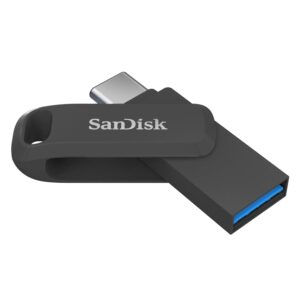 SanDisk Ultra Dual Drive Go Type-C 256GB, OTG, Upto 400MB/S,usb3.2_gen_1 Pendrive, Black, 5Y Warranty (SDDDC3-256G-I46PD) SanDisk Ultra Dual Drive Go Type-C 256GB, OTG, Upto 400MB/S,usb3.2_gen_1 Pendrive, Black, 5Y Warranty (SDDDC3-256G-I46PD)
