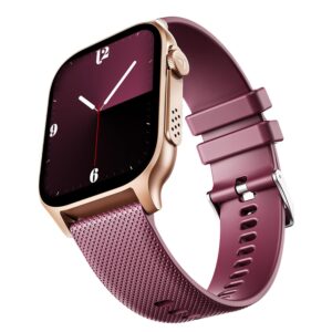 boAt New Launch Ultima Ember Smartwatch w/ 1.96″ (4.97 cm) AMOLED Display, Personalized Fitness Nudges, Functional Crown, 100+ Sports Modes, Custom Watch Faces (Royal Berry), Burgundy boAt New Launch Ultima Ember Smartwatch w/ 1.96″ (4.97 cm) AMOLED Display, Personalized Fitness Nudges, Functional Crown, 100+ Sports Modes, Custom Watch Faces (Royal Berry), Burgundy