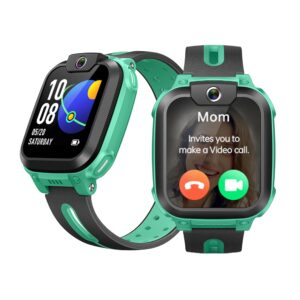 imoo Kids Phone Watch Z1 – Smart Watch with GPS Tracker, 4G Video & Voice Calls, Advanced Parental Controls, Durable Quality with IPX8 Water Resistance, SOS, Gift for Kids (Green) imoo Kids Phone Watch Z1 – Smart Watch with GPS Tracker, 4G Video & Voice Calls, Advanced Parental Controls, Durable Quality with IPX8 Water Resistance, SOS, Gift for Kids (Green)