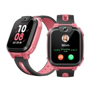 imoo Kids Phone Watch Z1 – Smart Watch with GPS Tracker, 4G Video & Voice Calls, Advanced Parental Controls, Durable Quality with IPX8 Water Resistance, SOS, for Kids (Grapefruit Red) imoo Kids Phone Watch Z1 – Smart Watch with GPS Tracker, 4G Video & Voice Calls, Advanced Parental Controls, Durable Quality with IPX8 Water Resistance, SOS, for Kids (Grapefruit Red)