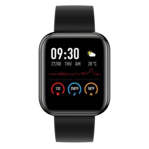 Helix Metalfit SPO2 smartwatch with Full Metal Body and Touch to Wake Feature, HRM, Sleep & Activity Tracker