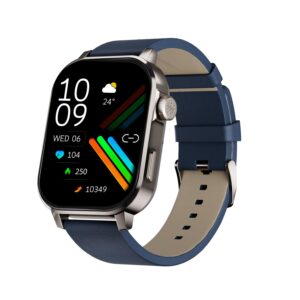 Cultsport Ace X 1.96″ AMOLED Smartwatch, Premium Metallic Build Smartwatch for Men, Always On Display, Bluetooth Calling, Live Cricket Score, Health Tracking, Functional Crown