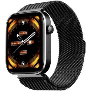 TIMEX iConnect Navigator 1.83″(4.6cm) Display with Turn by Turn Navigation & BT Calling Smartwatch for Unisex – TWIXW904T