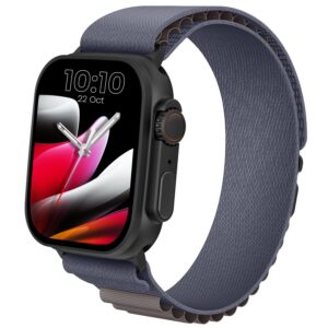 CELLECOR M4 Rush 1.91” HD Display Smart Watch, Bluetooth Calling, Unlimited Watch Faces, 100+ Sports Modes, Health Suite, Voice Assistance (Garnish/Blue Grey)