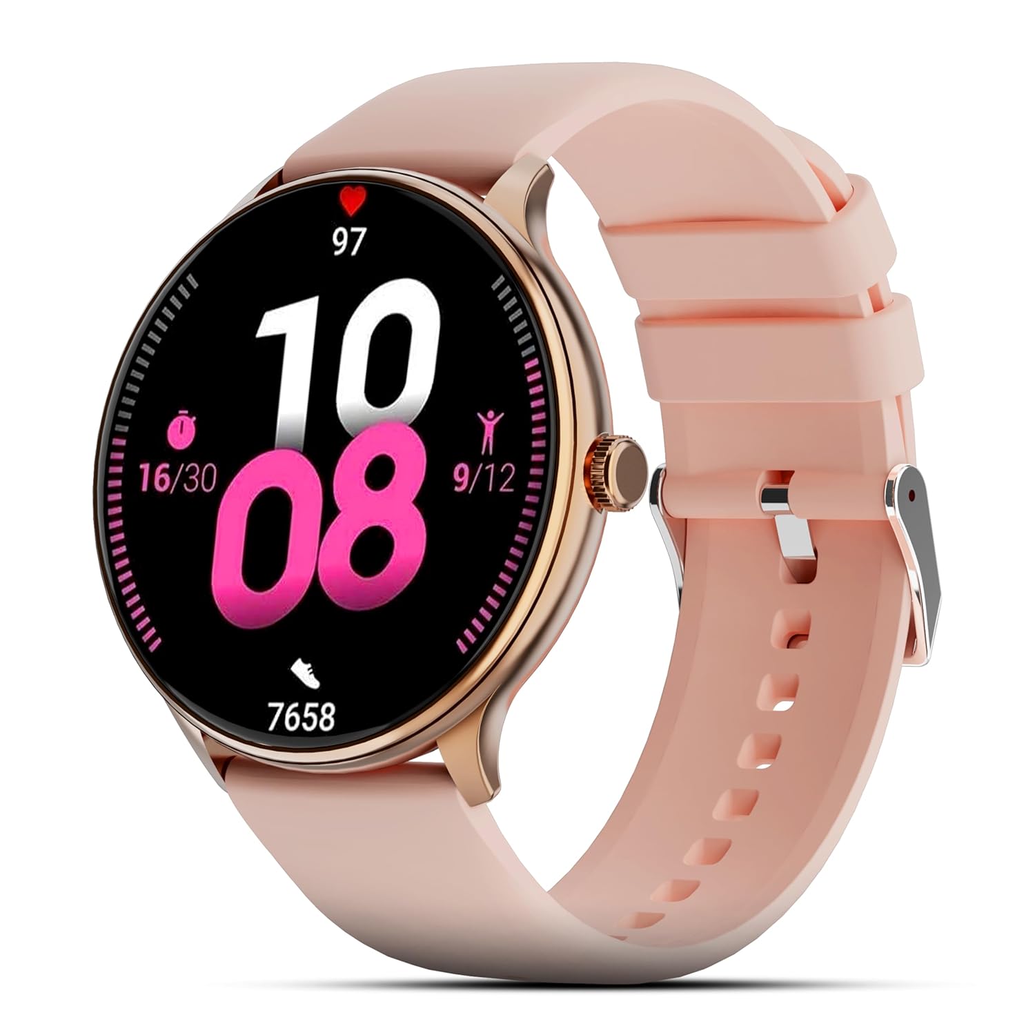 Nervfit ACTIV Pro Smart Watch 1.39” TrueColor+ LED Display, Bluetooth Calls, Heart Rate, SpO2, BP, Calorie, Step Count, Camera & Music Control Nervfit ACTIV Pro Smart Watch 1.39” TrueColor+ LED Display, Bluetooth Calls, Heart Rate, SpO2, BP, Calorie, Step Count, Camera & Music Control