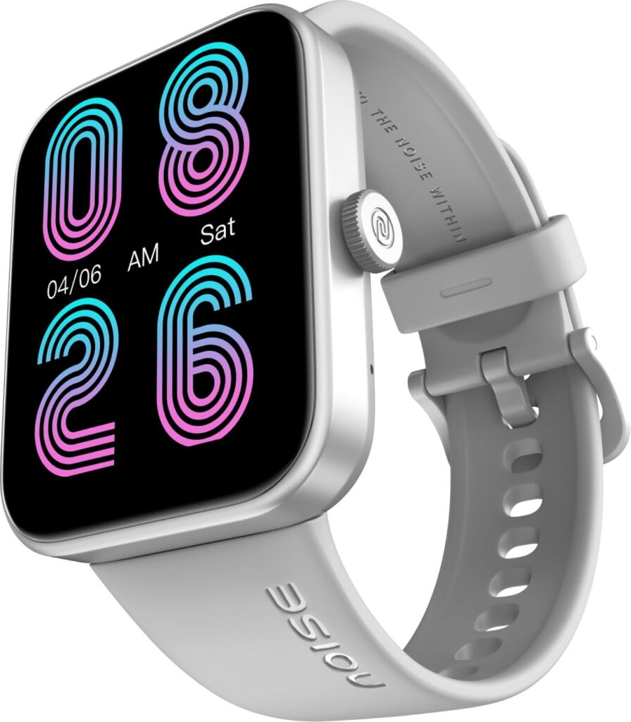 Noise ColorFit Loop Smartwatch – Mist Grey
