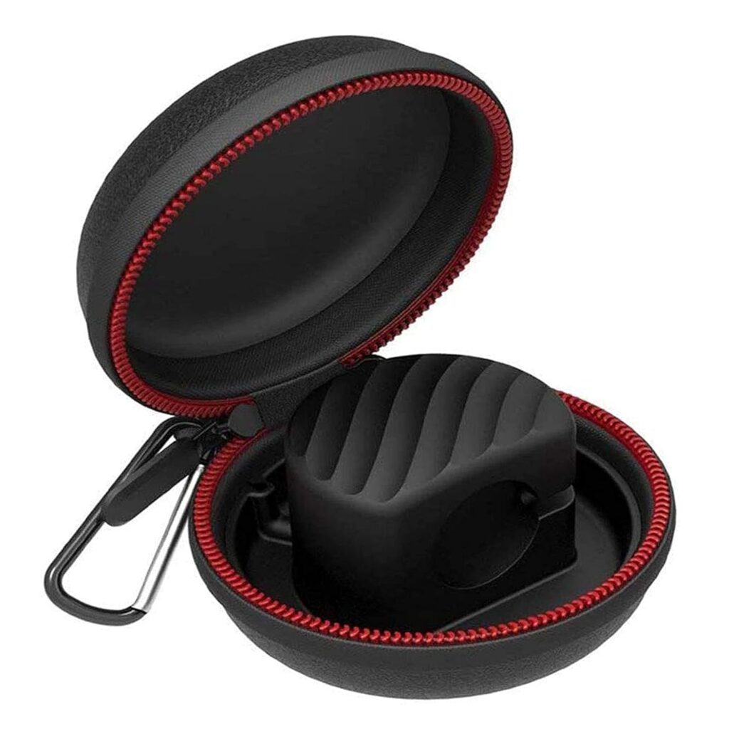 Travel Case for Apple Watch Charger,Waterproof Portable Carrying EVA Charging Dock Holder Compatible for Apple Watch Series Ultra/9/8/SE2/7/6/SE/5/4/3/|[Black]