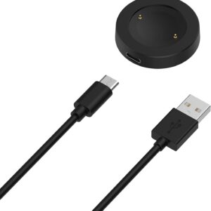 Zitel Charger Compatible With Honor Watch GS 3 Charging Cable (Black)