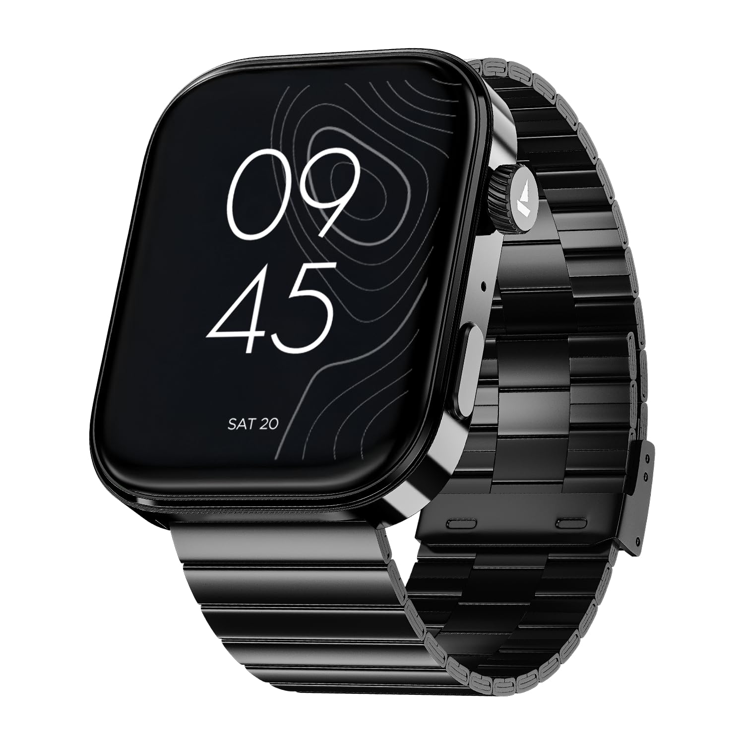 Boat Chrome Endeavour, Premium Metal Body, 1.96”(4.97cm) AMOLED Display,AI Coach Health Insights,Advanced S1 Processor,HRV,VO2 Max,Auto Watchface Refresh, Smart Watch for Men & Women (Steel Black) Boat Chrome Endeavour, Premium Metal Body, 1.96”(4.97cm) AMOLED Display,AI Coach Health Insights,Advanced S1 Processor,HRV,VO2 Max,Auto Watchface Refresh, Smart Watch for Men & Women (Steel Black)