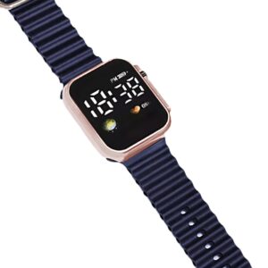 DHAMIJA Unisex Trendy Digital Ultra Smart Waterproof Sports Watches for Kids,Boys & Girls Fashionable LED Wristband(Suitable for Age 4-15 Years(Multy Mix Colour)