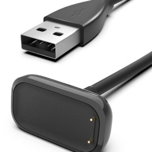 Sinoacc Charger for Fitbit Charge 6/5/Luxe Smartwatch – 3.3Ft USB Magnetic Wireless Fast Charging Cable Cord for Fitness & Health Tracker