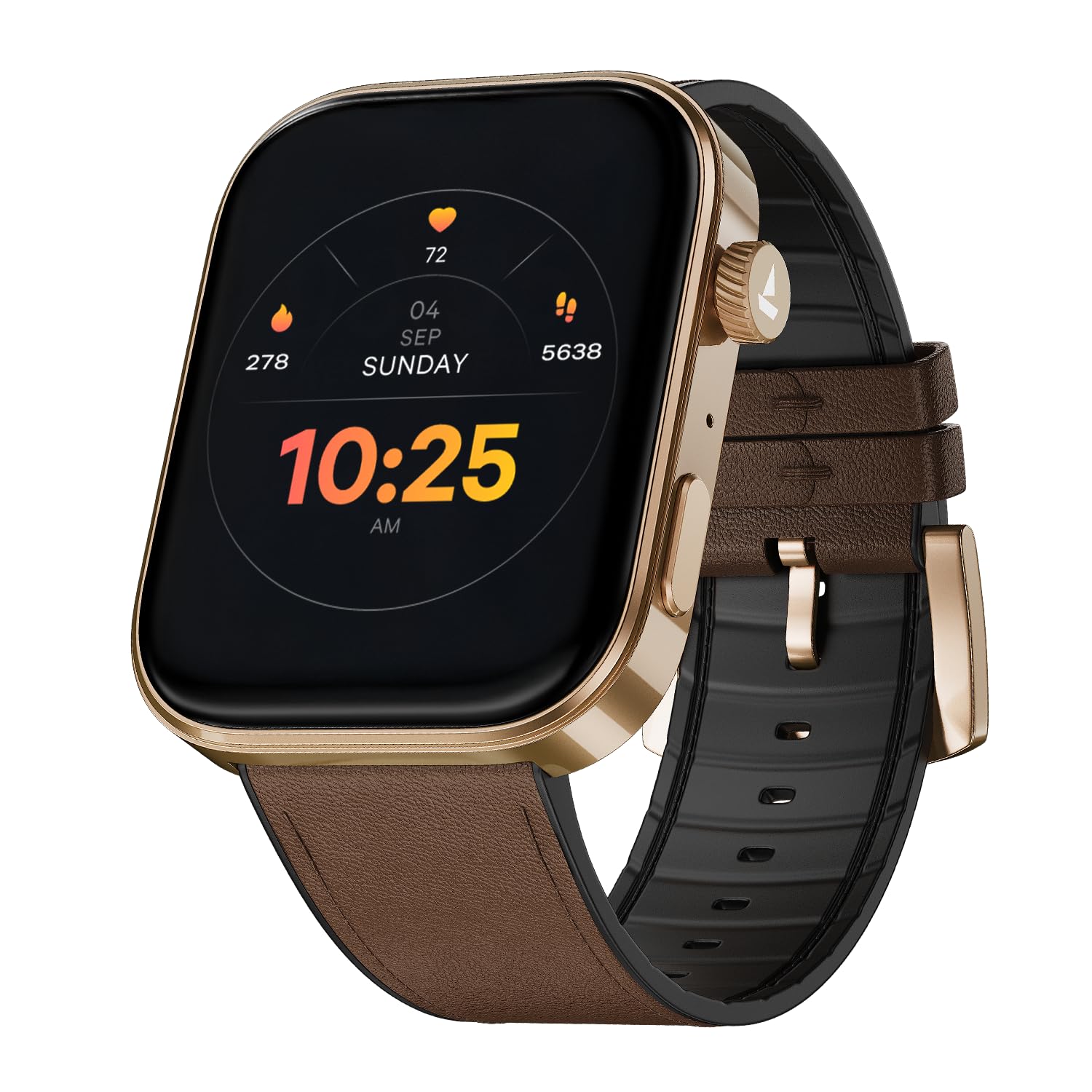 Boat Chrome Endeavour, Premium Metal Body, 1.96”(4.97cm) AMOLED Display,AI Coach Health Insights,Advanced S1 Processor,HRV,VO2 Max,Auto Watchface Refresh, Smart Watch for Men & Women (Cocoa Brown) Boat Chrome Endeavour, Premium Metal Body, 1.96”(4.97cm) AMOLED Display,AI Coach Health Insights,Advanced S1 Processor,HRV,VO2 Max,Auto Watchface Refresh, Smart Watch for Men & Women (Cocoa Brown)