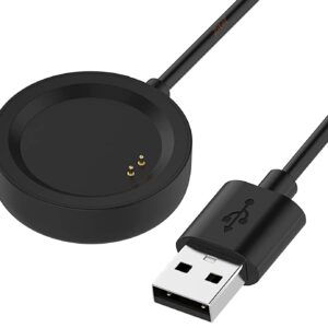 Charger Compatible with OnePlus Watch- Magnetic Charger Dock USB Cable 100cm – Black (Not Compatible with OnePlus Watch 2)